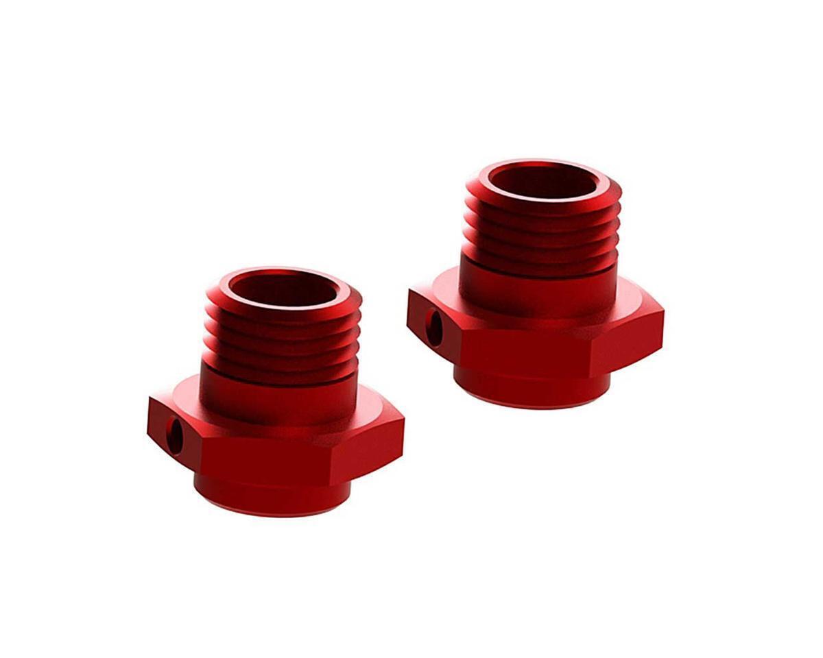 High-Performance RC Car Parts. Red RC Car Motor Mounts for Racing and Off-Road.