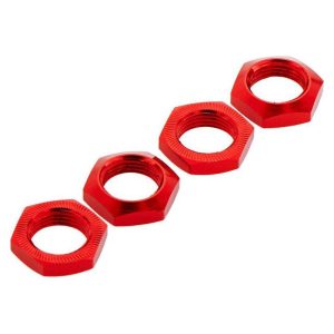 Arrma AR330360 Aluminum Wheel Nut 17 mm Red Nero (4) ARAC9428