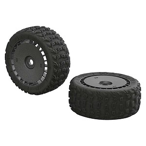 Arrma AR550048 KATAR T 6S Tire/Wheel Set Talion (2) ARAC9615