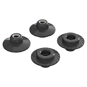 Arrma AR708007 Flanged Lock Nut 5x8 mm (4) ARAC9698