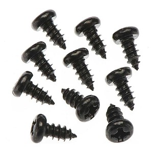 Arrma AR736306 BH Cross Self-Tapping Screw M3x6 mm (10) ARAC9723