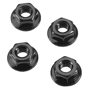 Arrma AR708003 Serrated Flange Wheel Nut 4 mm (4) ARAC9750