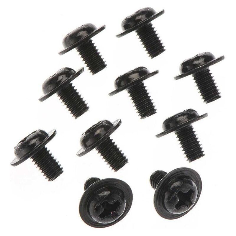 Arrma AR739001 ButtnHead MachineFlange Screw M3x5 mm (10) ARAC9793