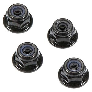 Arrma AR708001 Flange Lock Nuts 4 mm (4) ARAC9810