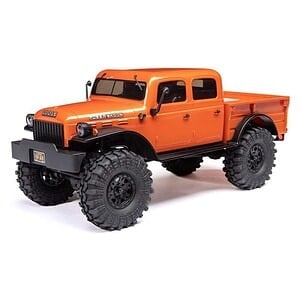 1/24 Axial SCX24 40s 4 Door Dodge Power Wagon 4WD RTR Scale Mini Crawler - Orange AXI00007T1