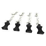 High-quality RC car drag link mounts for improved suspension and steering control. Durable design for racing and off-road RC vehicles.