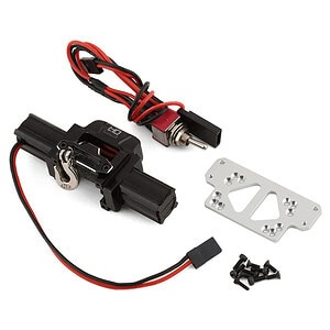 Hot Racing 1/10 Scale Dual Motor Power Winch (Black) HRAACC833X01