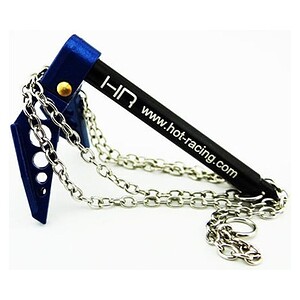 Hot Racing 1/10 Portable Fold Up Winch Anchor (Blue/Black) HRAACC838F06