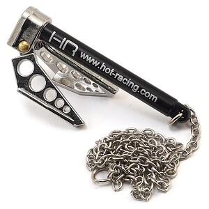 Hot Racing 1/10 Scale Portable Fold Up Winch Anchor (Silver/Black) HRAACC838F08