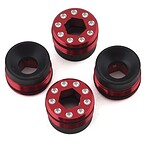 Hot Racing Arrma Kraton 8S Aluminum O-Ring Delrin Cap Hub Nut (Red) (4) HRAAFE21N02