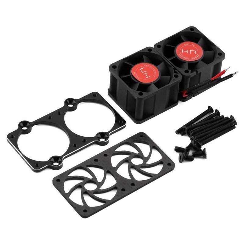 Kraton/Outcast 8S Twin 40mm Twister Motor Cooling Fan Kit (11.1V) - hraafe404ttf-jpg Kraton/Outcast 8S Twin 40mm Twister Motor Cooling Fan Kit (11.1V)