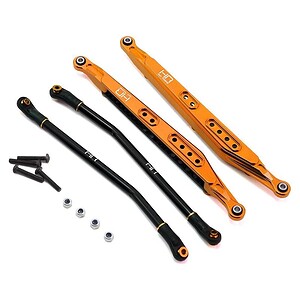 Axial Yeti Aluminum Rear Link Set (Orange)