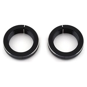 Hot Racing Arrma 6S Aluminum Shock Collar Clamp (Black) (2) HRAAON156BX01