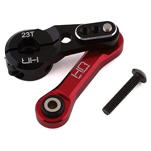 Precision RC car steering arm with durable metal construction for high performance. Compatible with hobby-grade RC vehicles.