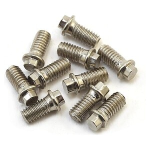 Hot Racing 3x6mm Miniature Scale Hex Bolts (10) HRABLWS3H06