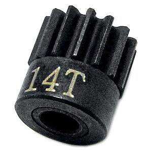 Hardened Steel Pinion 48P 14T 1/8 Bore