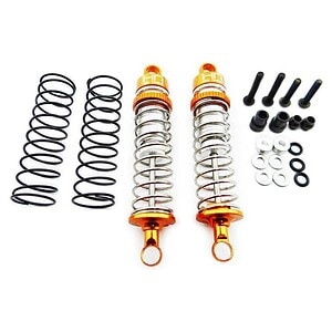 Hot Racing Aluminum 62mm Threaded Shocks (2): Dromida 1/18 HRADMD62DP03