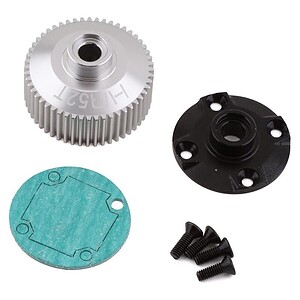 Hot Racing DR10 Hard Anodized Aluminum Differential Case HRADRA38H