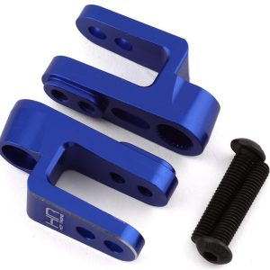 Traxxas Revo Aluminum Double-Shear Steering Servo Horn Arm (Blue) (2)
