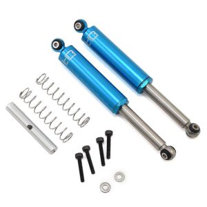 Hot Racing 78mm Temper Internal Spring Air Shock (Blue) (2) HRAETE78DP06