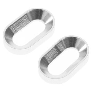 Silver Motor Mount Oval Washer