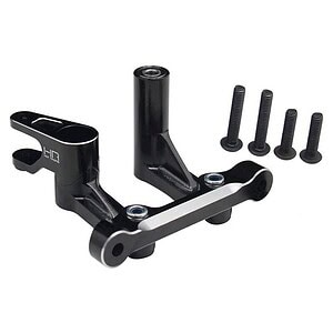 Losi Super Baja Ray/Rock Rey Aluminum Steering Bellcrank Set (Black)