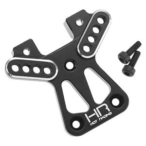 Hot Racing Aluminum LaTrax Teton Front Shock Tower (Black) HRALTN2801