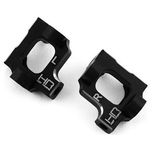 Losi Mini-T 2.0 Aluminum 0Â° Caster Blocks (Black)