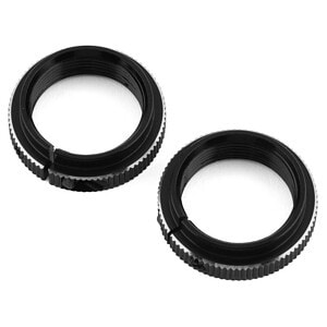 Traxxas Maxx Aluminum Clamping Shock Collars (Black) (2)