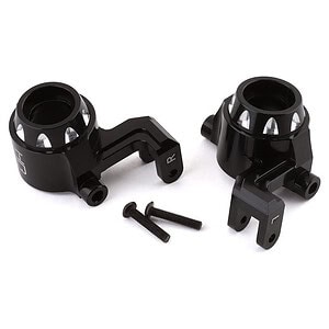 Traxxas Maxx Aluminum Steering Blocks (Black) (2)