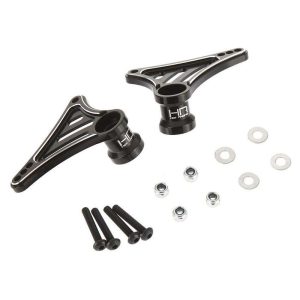 Hot Racing Aluminum Multimount Rocker Arms Black Nero HRANRO27M01