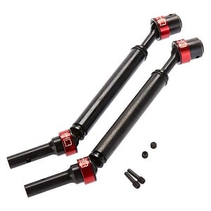 Nero Steel CV Splined Drive Shaft (Red/Black) (2)
