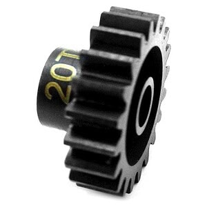 Steel Mod 1 Pinion Gear w/5mm Bore (20T)