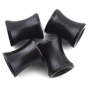 Steel M4 Wheel Barrel Nut Fastener (Black) (4)
