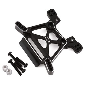 Rustler 4X4 Aluminum Front Shock Tower (Black)
