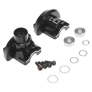 Heavy Duty CNC Aluminum Outer Diff Case Black