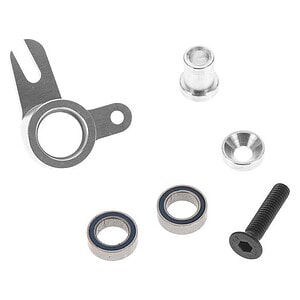 Traxxas Revo Silver Throttle Linkage Arm Set