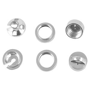Hot Racing Aluminum GTR Shock Upgrade Kit (Silver) HRARVO15608