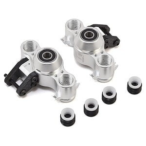 Traxxas Revo Aluminum Axle Carriers w/Bearings (Silver)