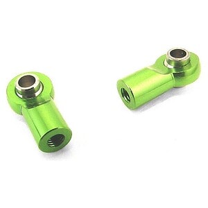 Green Aluminum Pipe Ball End (2)