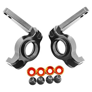 Hot Racing Aluminum High Clearance Steering Knuckles AX10 HRASCP21X01