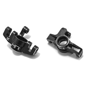 Hot Racing Black Aluminum Front Knuckles HRASCTE2101