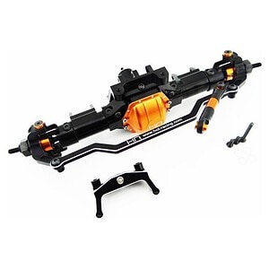Front Aluminum Axle Assembly w/Stl Gear SCX10