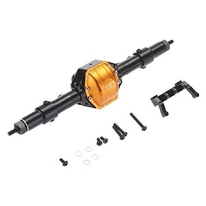 Rear Aluminum Axle Assembly w/Stl Gears SCX10