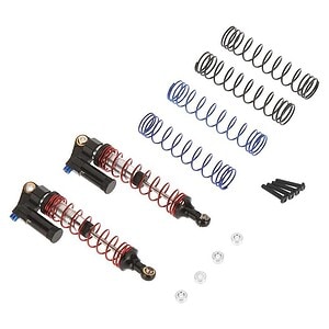 Axial SCX10 II 61-90mm Piggyback Adjustable Rebound Shock (Black)