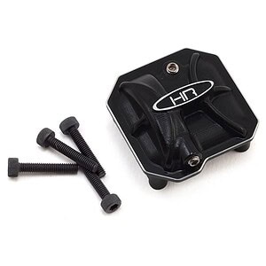 Axial SCX10 II Aluminum AR44 Axle Diff Cover (Black)