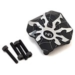 High-quality RC car wheel hub protector with screws for durability.