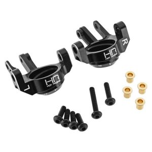 Axial SCX10 II Aluminum AR44 Steering Knuckles (Black)