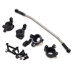 Axial SCX10 II Aluminum C-Hub & Knuckle Set (Black)