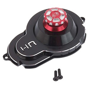 Axial SCX10 II Aluminum Transmission Spur Gear Cover (Black)